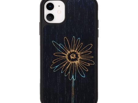 iPhone 11 Wood+Resin Phone Case - Justin (Pattern, 654351) Fashion