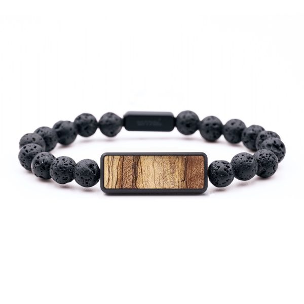 Lava Bead Burl Wood Bracelet - Beatrice (Wood Burl, 654953) Cheap