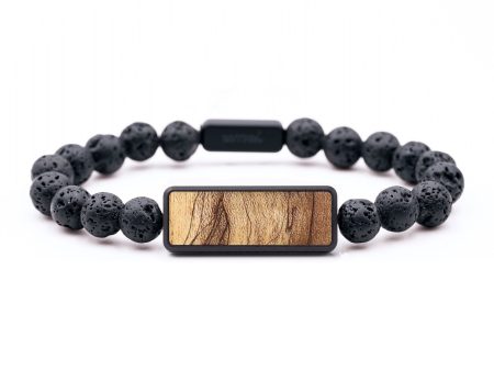 Lava Bead Burl Wood Bracelet - Paxton (Wood Burl, 654949) Online Hot Sale