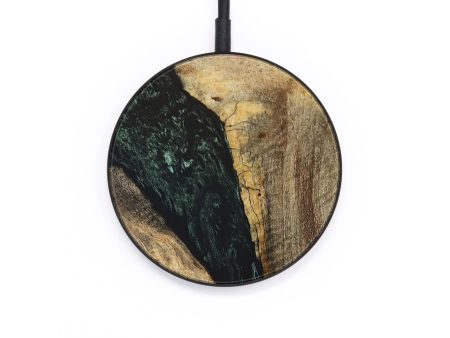 Circle Wood+Resin Wireless Charger - Braylon (Black & White, 654423) Online