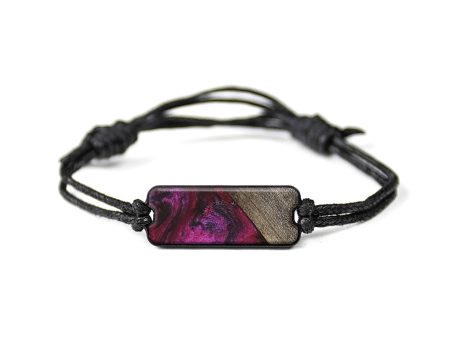 Classic Wood+Resin Bracelet - Ricardo (Red, 650499) For Discount