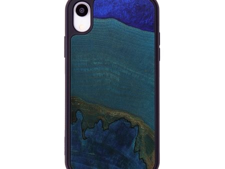 iPhone Xr Wood+Resin Phone Case - Israel (Wood Burl, 651593) Fashion