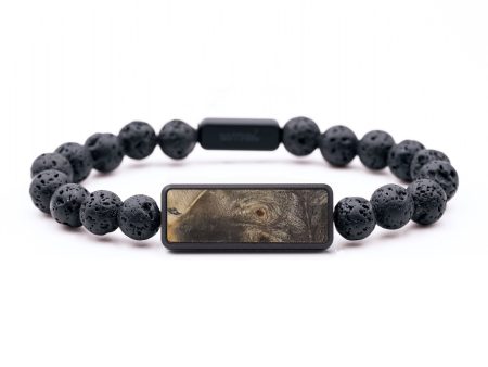 Lava Bead Burl Wood Bracelet - Aria (Wood Burl, 654836) Online