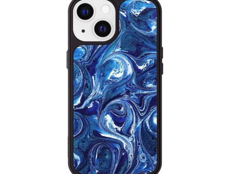 iPhone 13 ResinArt Phone Case - Drew (Blue, 651704) For Cheap