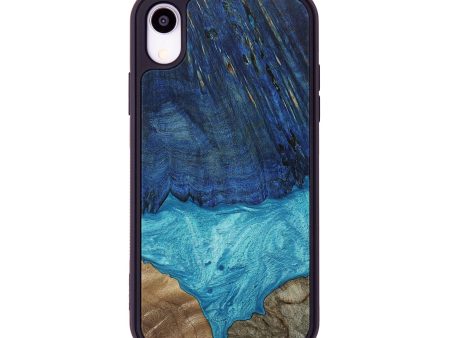 iPhone Xr Wood+Resin Phone Case - Estrella (Mosaic, 653746) on Sale