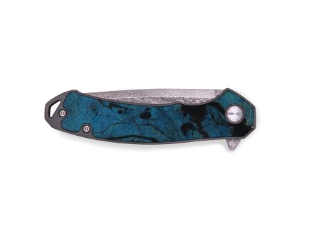 EDC ResinArt Pocket Knife - Lawson (Pattern, 652505) For Sale