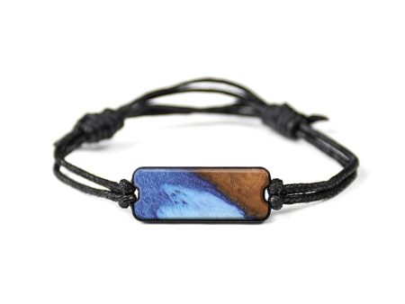 Classic Wood+Resin Bracelet - Ross (Blue, 651559) Discount