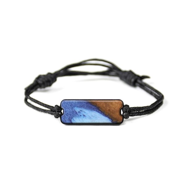 Classic Wood+Resin Bracelet - Ross (Blue, 651559) Discount