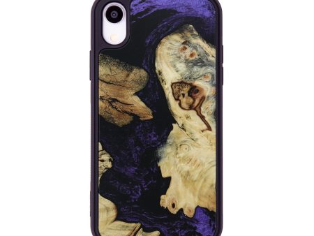 iPhone Xr Wood+Resin Phone Case - Rhonda (Mosaic, 652087) For Cheap