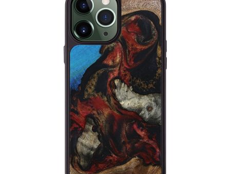 iPhone 13 Pro Max Wood+Resin Phone Case - Christopher (Mosaic, 652602) Online now