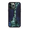 iPhone 13 Pro Max Wood+Resin Phone Case - Taryn (Green, 653962) Supply