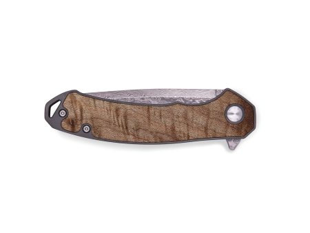 EDC Burl Wood Pocket Knife - Kendall (Wood Burl, 650980) on Sale