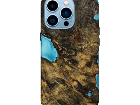 iPhone 14 Pro Burl Wood Live Edge Phone Case - Randi (Wood Burl, 654478) Sale