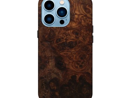 iPhone 14 Pro Burl Wood Live Edge Phone Case - Elijah (Wood Burl, 654486) Sale