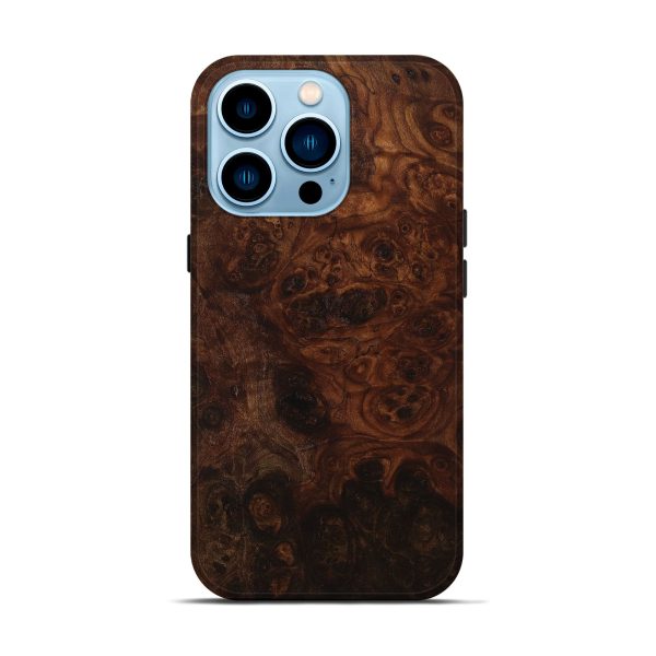 iPhone 14 Pro Burl Wood Live Edge Phone Case - Elijah (Wood Burl, 654486) Sale