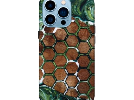 iPhone 14 Pro Wood+Resin Live Edge Phone Case - Adele (Pattern, 649978) Discount