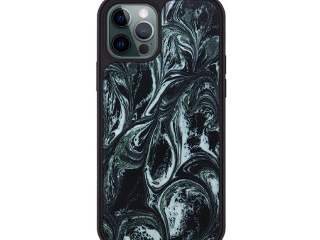 iPhone 12 Pro ResinArt Phone Case - Joanna (Green, 650945) For Discount