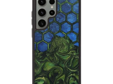 Galaxy S23 Ultra Wood+Resin Phone Case - Rylee (Pattern, 650342) For Sale