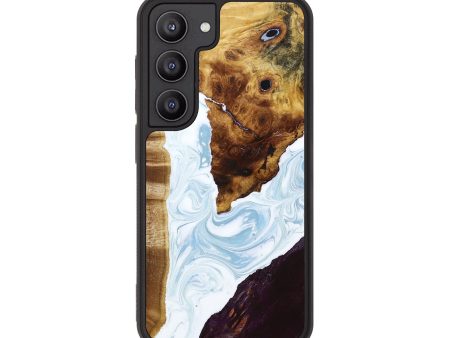 Galaxy S23 Wood+Resin Phone Case - Atlas (Mosaic, 649271) Fashion