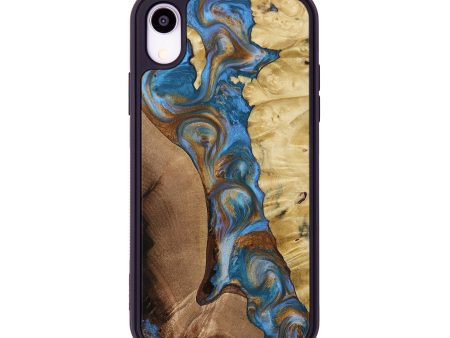 iPhone Xr Wood+Resin Phone Case - Miranda (Mosaic, 651441) Online Hot Sale