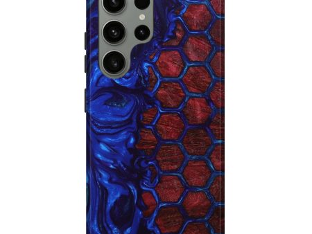 Galaxy S23 Ultra Wood+Resin Live Edge Phone Case - Alan (Pattern, 652629) Discount