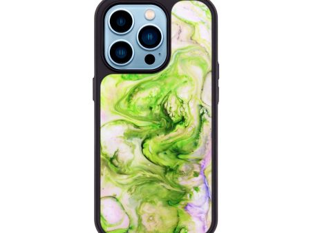 iPhone 14 Pro ResinArt Phone Case - Josie (Green, 650859) Sale