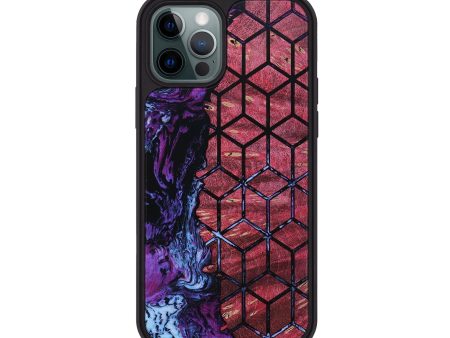 iPhone 12 Pro Wood+Resin Phone Case - Aviana (Pattern, 651057) Online now