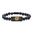 Lava Bead Burl Wood Bracelet - Opal (Wood Burl, 654769) Online Sale