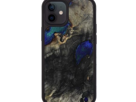 iPhone 12 Wood+Resin Phone Case - Brianne (Wood Burl, 651594) Cheap