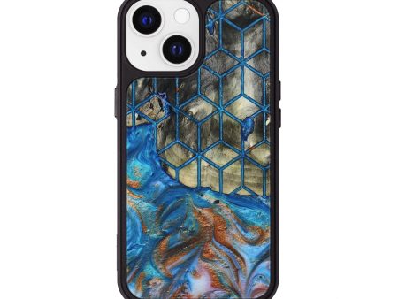 iPhone 13 Wood+Resin Phone Case - Aitana (Pattern, 653173) For Sale