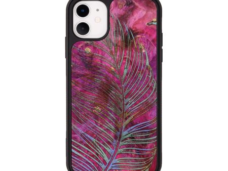 iPhone 11 Wood+Resin Phone Case - Kasey (Pattern, 653182) Fashion