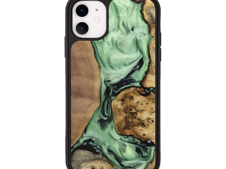 iPhone 11 Wood+Resin Phone Case - Kathryn (Mosaic, 651415) For Cheap