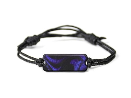 Classic Wood+Resin Bracelet - Sabrina (Purple, 649348) Online now