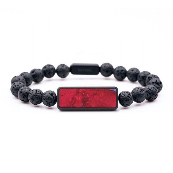 Lava Bead Burl Wood Bracelet - Amari (Wood Burl, 654768) Online now