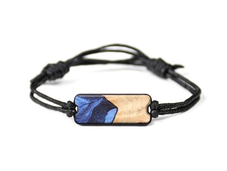 Classic Wood+Resin Bracelet - Titus (Blue, 653883) Online Hot Sale