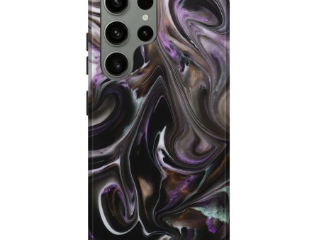 Galaxy S23 Ultra ResinArt Live Edge Phone Case - Lamont (Purple, 651743) Online now