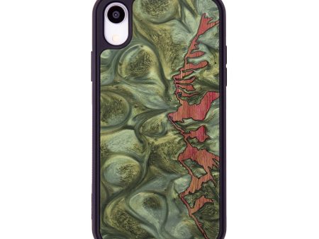 iPhone Xr Wood+Resin Phone Case - Amara (Pattern, 653669) Fashion