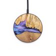 Circle Wood+Resin Wireless Charger - Jenny (Purple, 652685) Fashion