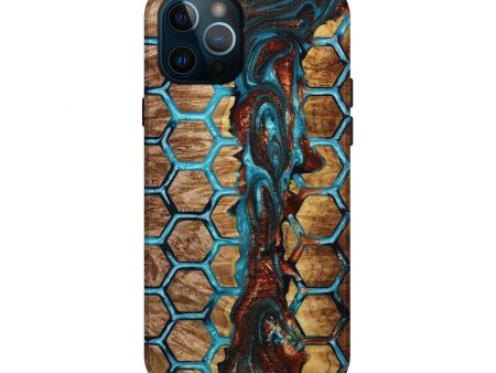 iPhone 12 Pro Wood+Resin Live Edge Phone Case - Reid (Pattern, 653502) Online now