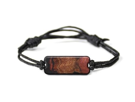 Classic Burl Wood Bracelet - Erik (Wood Burl, 650513) Fashion