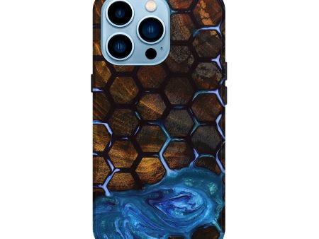 iPhone 14 Pro Wood+Resin Live Edge Phone Case - Nettie (Pattern, 651646) Online