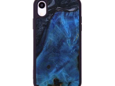 iPhone Xr Wood+Resin Phone Case - Alan (Gunmetal, 654612) Online