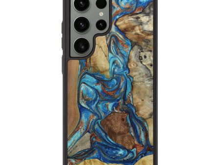 Galaxy S23 Ultra Wood+Resin Phone Case - Aaliyah (Mosaic, 653344) Online now