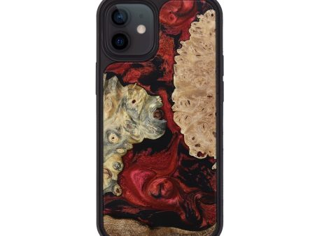 iPhone 12 Wood+Resin Phone Case - Barry (Mosaic, 653345) Sale