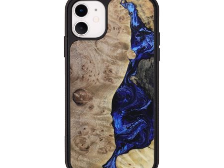 iPhone 11 Wood+Resin Phone Case - Annalise (Mosaic, 653936) Fashion