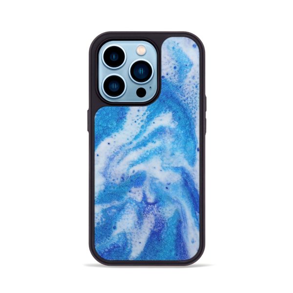 iPhone 14 Pro ResinArt Phone Case - Shana (Blue, 650415) For Discount