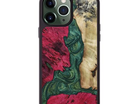 iPhone 13 Pro Max Wood+Resin Phone Case - Adelaide (Mosaic, 652091) Online Hot Sale